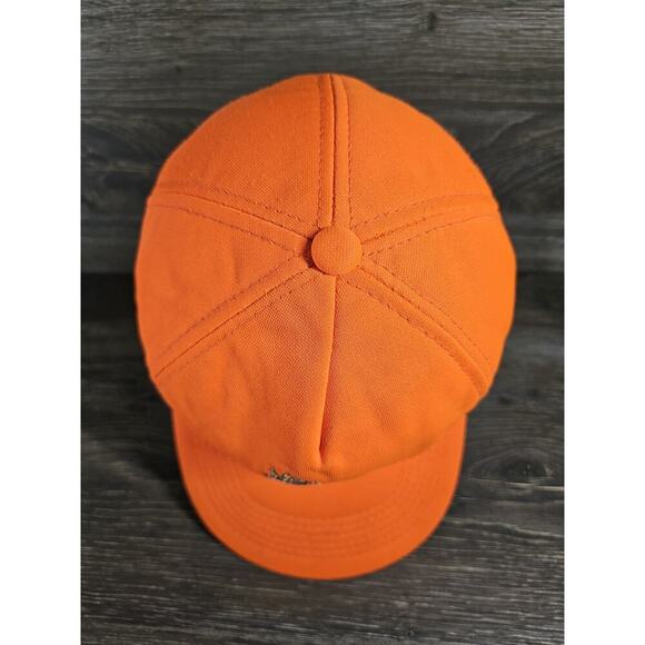 VTG Duck Bay Blaze Orange Insulated Deer Buck Embroidered Hunting Hat Cap - Picture 5 of 10